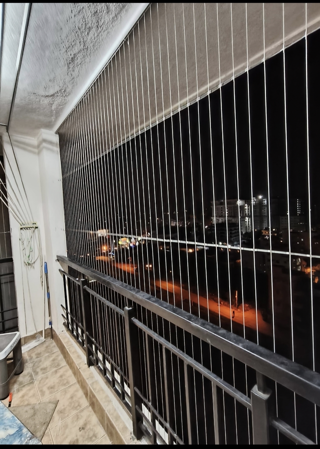 Window Invisible Grills Installation